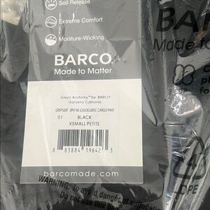 Grey's Anatomy Barco Spandex STRETCH Kim Women's 3-Pocket Cargo Scrub Pants XSP